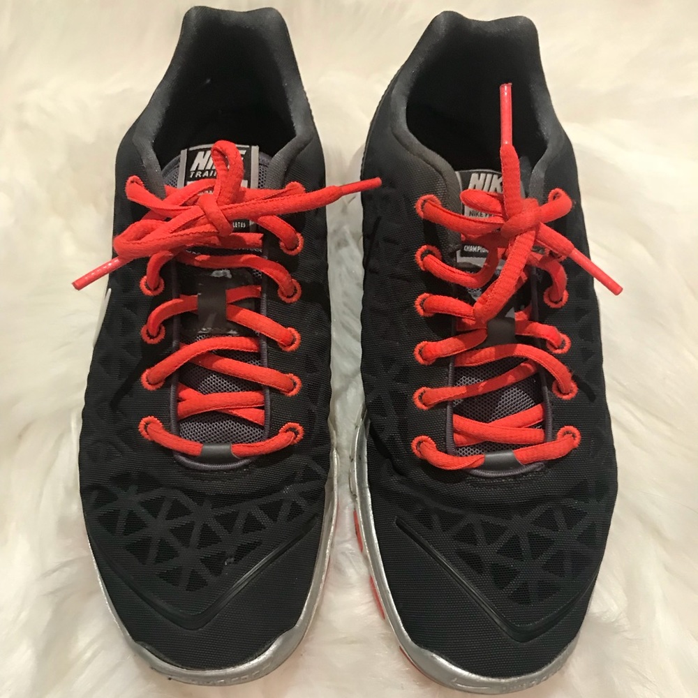 Nike free fit 2 sneaker black coral laces sliver